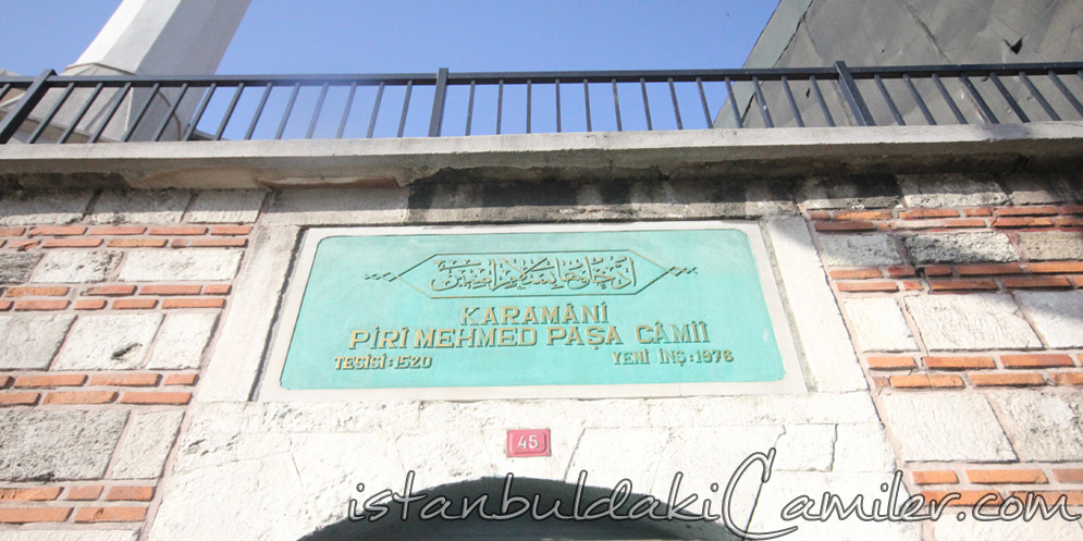 Piri Mehmet Paşa Camii - Piri Mehmet Paşa Mosque