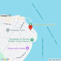 Kumsal Camii , Büyükada harita konumu