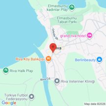 Riva Camii , Beykoz harita konumu