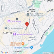 Sirkeci Mustafa Ağa Camii harita konumu