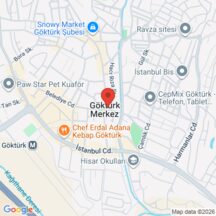 Göktürk Merkez Camii harita konumu