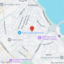 Divittar Keklik Mehmet Efendi Camii , Fatih harita konumu