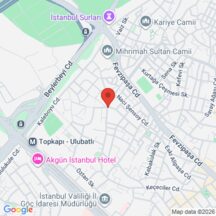 Keçeci Piri Camii , Fatih harita konumu