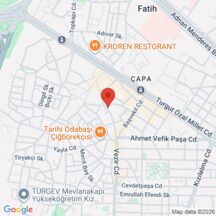 Şeyh Raşit Camii , Fatih harita konumu